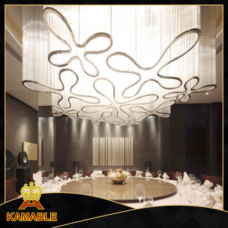 Luxury style lobby glass project Chandelier(KAM1201)