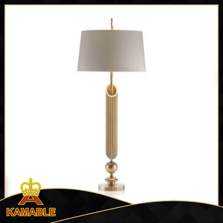 Hotel project good quality golden floor lamp (KAF6111)