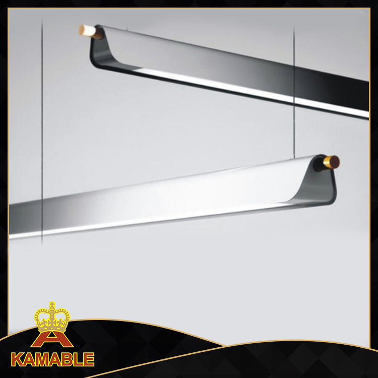 Simple design silver acrylic pandant light (KAP6088) 