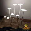 Mushroom White Metal LED Decorative Impressive Floor Garden Lamp(KH1308-300)