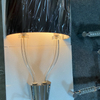 Murano European Style Glass Metal Fabric Black Indoor Wall Lamp (KYZ-09W)