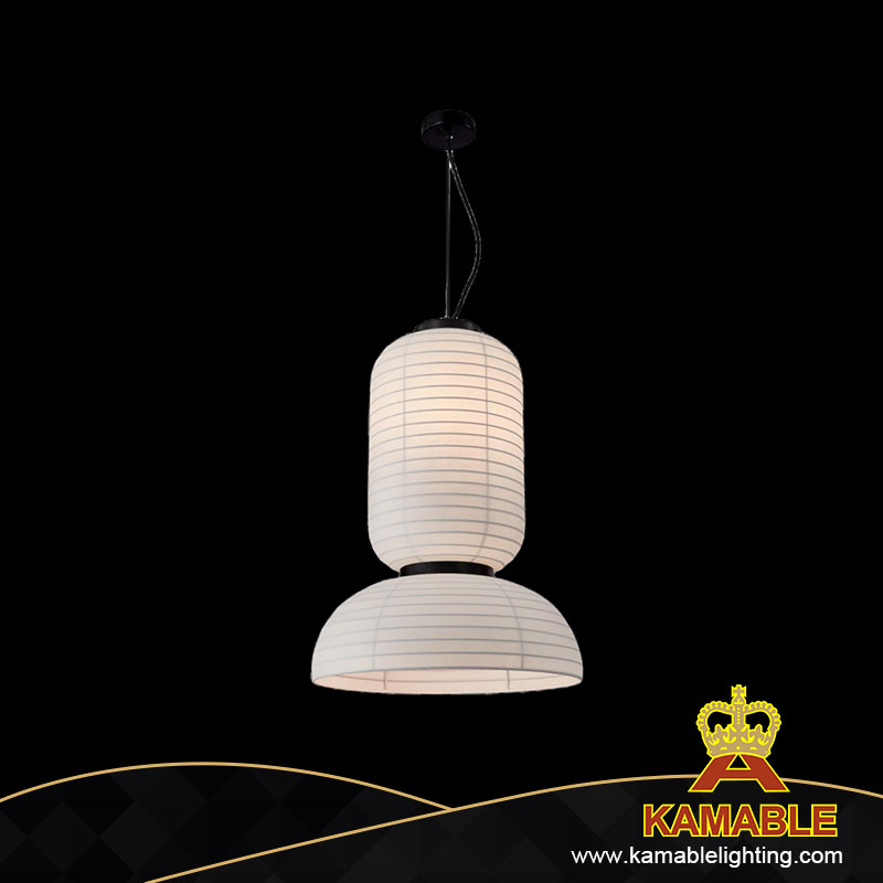 Modern Renewable White Handmade Material Home Villa Pendant Lamp (KD8641/450)