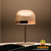 Decorative Wonderful design Steel Glass Smoky Living Room Table Lamp (KA3058)
