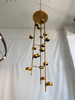 Fancy Decorative Custom Iron Brass Gold Interior Pendant Light (KYA-09P)