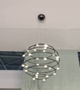 Lenses Circle Combination Simplicity Metal Indoor Pendant Light(KA1284S-56)