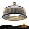 European Modern Glass Gold Metal Hotel Project Pendant Light (KIZ-64P)