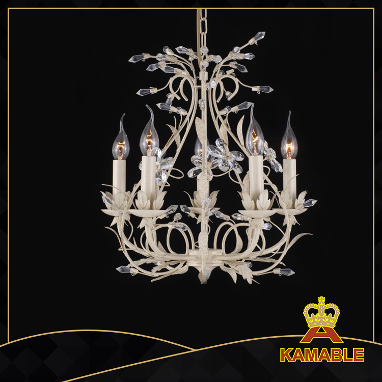 Good Quality Indoor Decorative Painted Chandelier(40739-5L Clear)