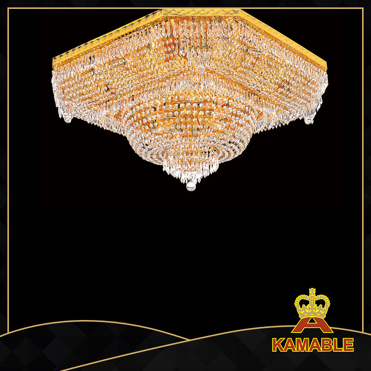 Splendid design hotel lobby crystal ceiling light(YHc2222 L25)