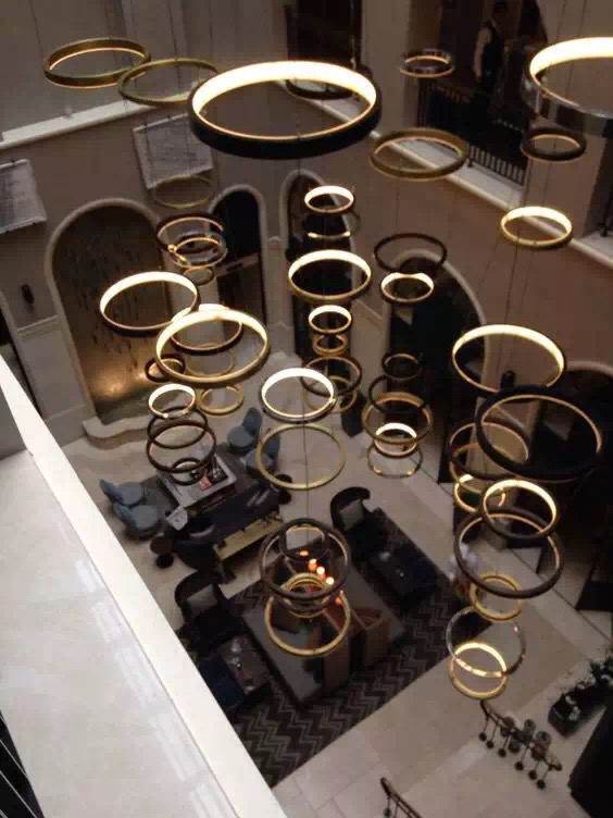 Modern Hotel Lobby Hanging Pendant Light (KAF6050) 