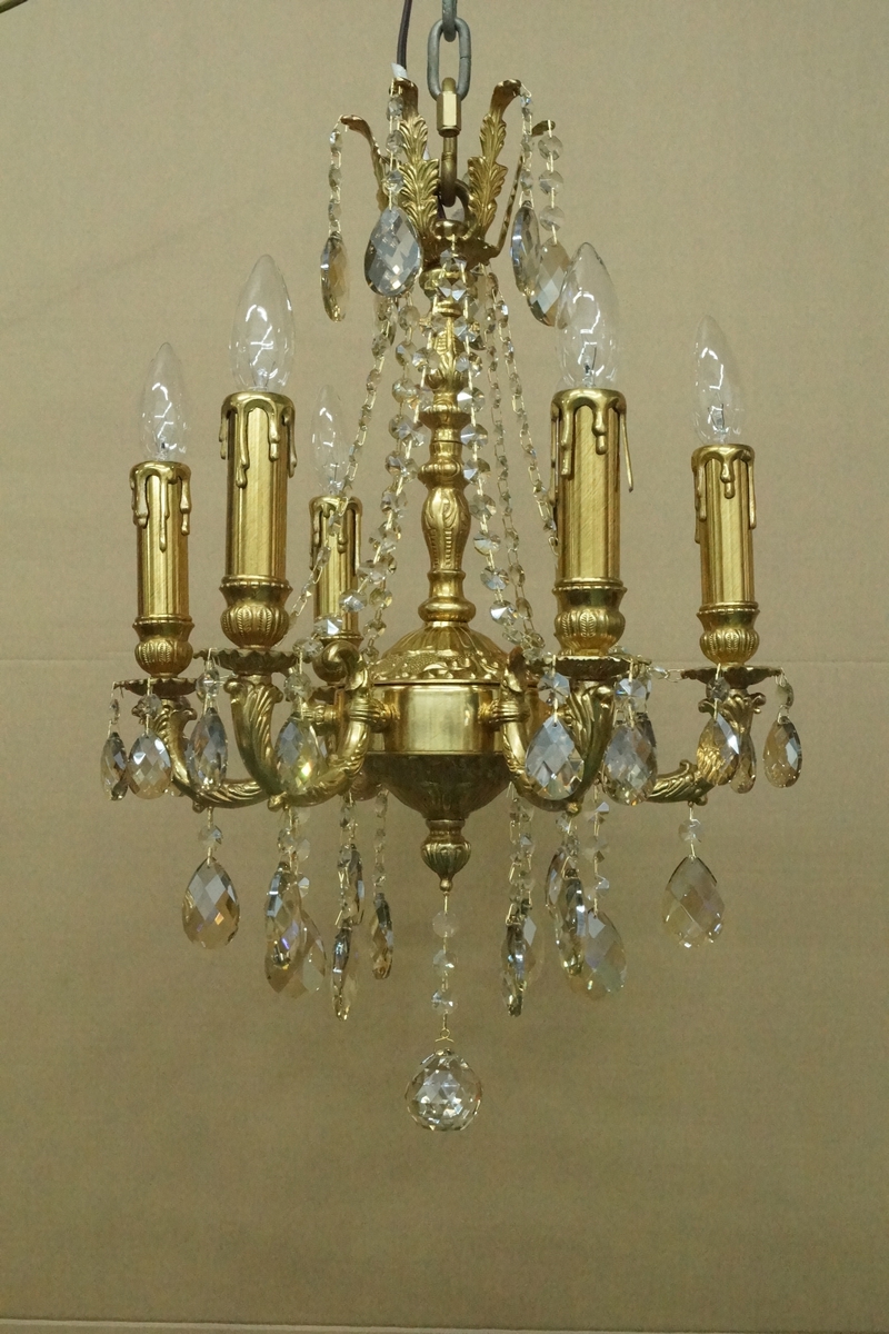 Graceful Style Decorative Indoor Brass Pendant Lighting(FD-0698-6)