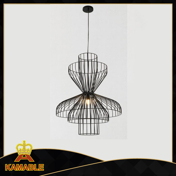 Simple design modern decor metal pendant lamp (KAP17-052)