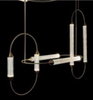 Modern Bronze Fosted Glass Hanging Pendant Light (KAP8198)
