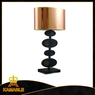 Modern metal aureate plate table lamps (KA-T17-092) 