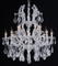 Clear design hotel lobby Maria Theresa chandeliers(120677-5L )