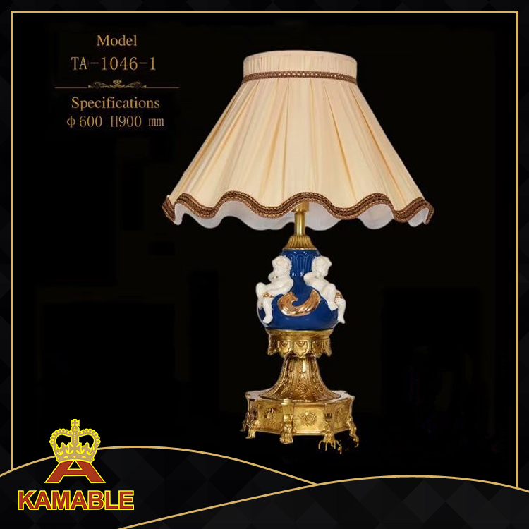 European Style Angel Ceramic Table Lamps For Home Decor (TA-1046-1)