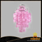 Light pink crystal indoor decorative modern pendant lamp(8079-1B)