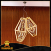 New Design Crystal Glass Wood Pendant Light(KAMD8124-2-750)