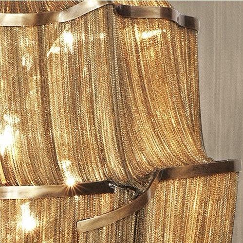 Golden home decoration Chain chandelier(KA106G)