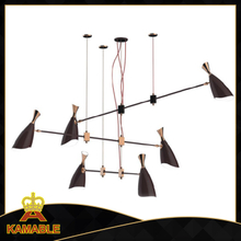 Good quality black and gold color metal pendant lights ( KAF6054)
