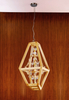 New Design Crystal Glass Wood Pendant Light(KAMD8124-2-750)