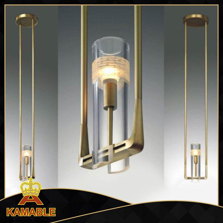 Contemporary Indoor Decoration Brass Pendant Lamp (KAP6010)
