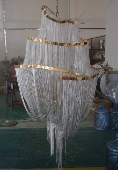 Golden home decoration Chain chandelier(KA106G)