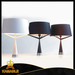 Metal with Fabric Modern Home Decorative Table Lamp (KAT6099)