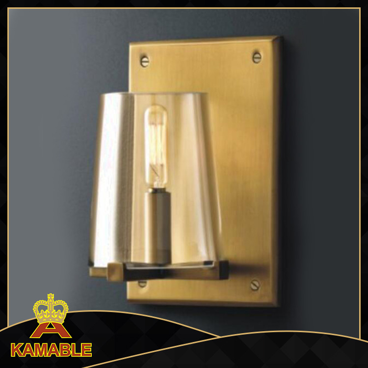 Decorative home use brass wall lamp (KAW6016)