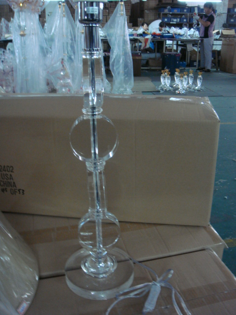 Elengance Crystal Bedside Table Lamp with Shade (KATL1212)