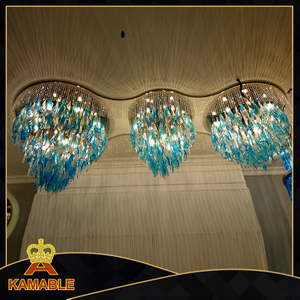 Luxury Lobby Custom-made Glass Chandelier(KA0515)