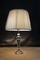 Modern Crystal Table Lamp with Fabric Shade (KATL1526)
