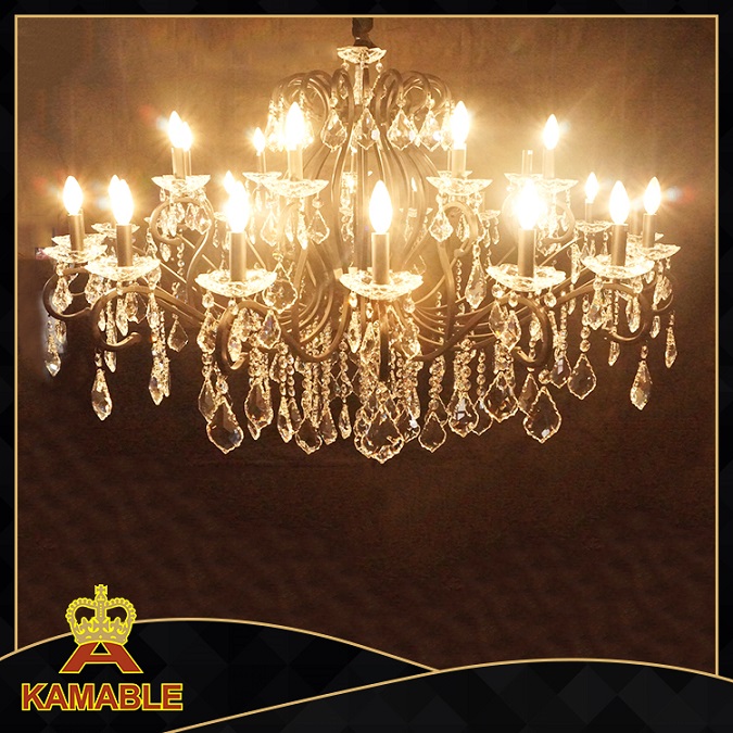 Luxury crystal pendant chandelier(KA-08-005)