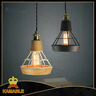 Modern wood iron pendant lighting (KA2906/S)