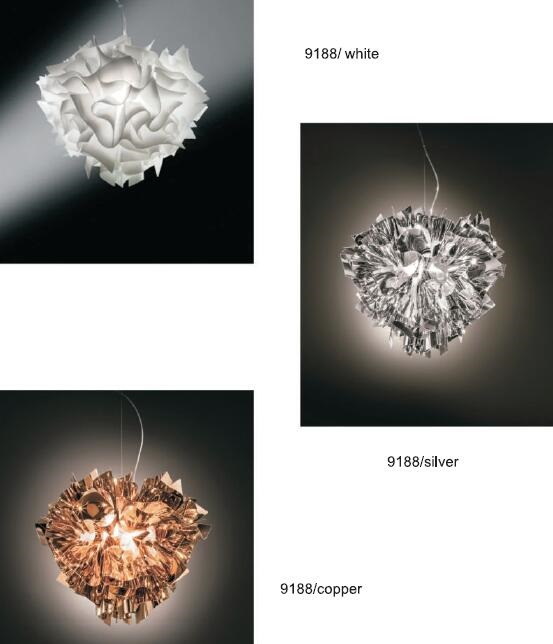 Home decoration acrylic iron pendant lamps (KA9188S)