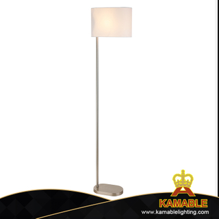 Modern Simple Design Oval Cloth Cover Floor Lamp Interior Decoration Floor Lamp (ML81371)