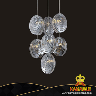 Attractive Pearl Shell Glass Decorative Fantasy Home Villa Pendant Light(P68197-7)