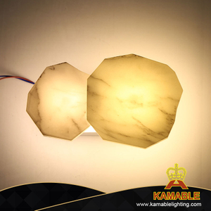 Modern Marble Design Steel Acrylic Home Villa Wall Lamp (KH88020/2)