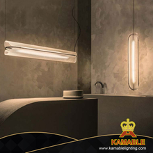 Acrylic Nordic Design Cafe Restaurant Metal Frosted Pendant Light (KD91283-S)