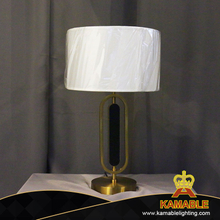 Circle Clip Shade Decorative Modern Black Brass Bedroom Table Lamp (KYS-18T)