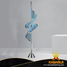 Comtemporary Spriral Melody Acrylic Metal Fashion Indoor Floor Light (ML9006A-3A)