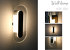 Fashion Hot Item Circle Glass Metal Villa Home Wall Light (KYS-15W)