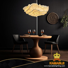 Flower Comfortable Environmental Renewable Handmade Paper Villa Pendant Light (KD8663/700)