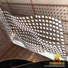Interior Lobby Project Indoor Square Metal Custom Chandelier (KIHB-02C)