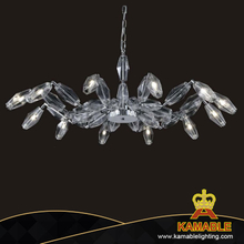 Multi Transparent Rhombus Glass Impressive Bedroom Modern Chandelier (P68169-12)