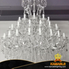 Decorative Luxury Design Clear Big Crystal Chandelier (KA2033)