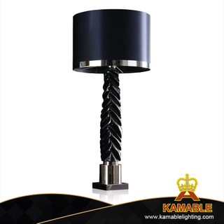 Neoclassical Design Black Resin Table Lamp Hotel Project Decoration Table Lamp (KDA-TL19)