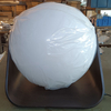 Comtemporary Comfortable White Acrylic Globe Wood Metal Indoor Floor Lamp (KIH-70F)