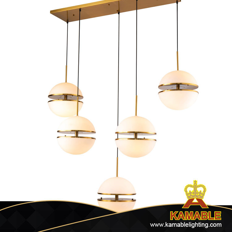 Classical Simple Half Glass Ball Room Decoration Series Pendant Lamp(KG1108P-20)