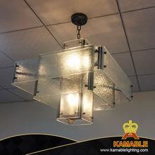Home Modern Square Glass Pendant Lamp(KA1714) 