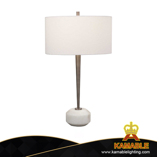 Modern Simple Design White Marble Decorative Table Lamp For Living Room (KDA-TL32)